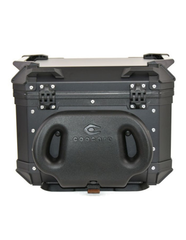 Top Case Coocase X1 Noir 45 L avec Dosseret Réglable Top Case Coocase X1 Noir 45 L avec Dosseret Réglable