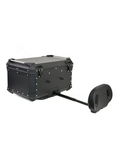 Top Case Coocase X1 Noir 65L avec Dosseret Ajustable