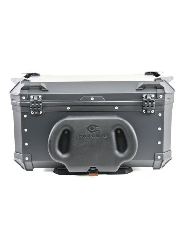 Top Case Coocase X1 Noir 65L avec Dosseret Ajustable Top Case Coocase X1 Noir 65L avec Dosseret Ajustable