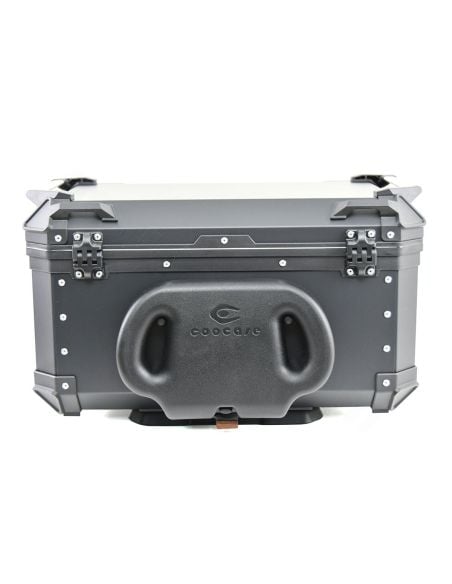 Top Case Coocase X1 Noir 65L avec Dosseret Ajustable Top Case Coocase X1 Noir 65L avec Dosseret Ajustable