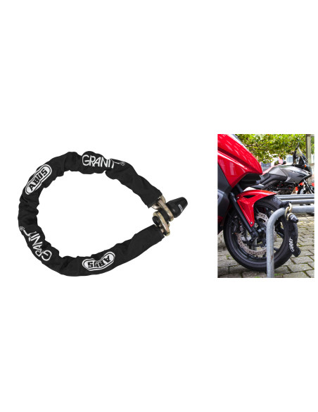Chaine Antivol SRA Abus 1480 Granit de 1,50m