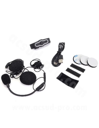 Kit Mains Libre Lektronis Universel, compatible avec tous les Casques Moto