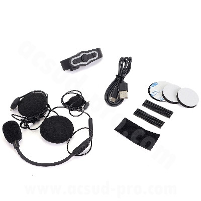 Kit Mains Libre Lektronis Universel, compatible avec tous les Casques Moto