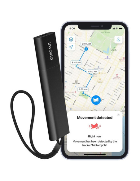Traceur GPS Moto Invoxia Pro, 1an Abonnement inclus