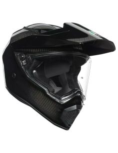 Casque Cross AGV AX9 Carbon Noir Brillant