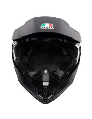 Casque Cross AGV AX9 Carbon Noir Matt
