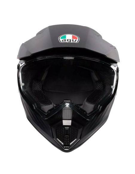 Casque Cross AGV AX9 Carbon Noir Matt