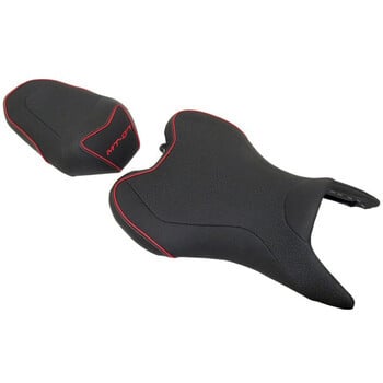 Selle Ready Yamaha MT-07 (2018-2025) Noir et Rouge