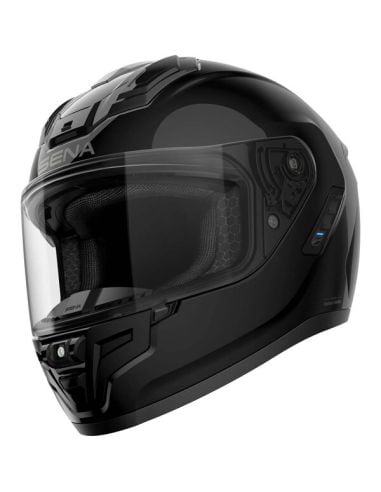 Casque Intégral Sena Phantom Intercom 60s Noir Brillant