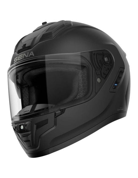 Casque Intégral Sena Phantom Intercom 60s Noir Matt Casque Intégral Sena Phantom Intercom 60s Noir Matt