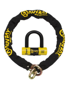 ANTIVOL CHAINE XTREM 120CM + CADENAS SRA AUVRAY