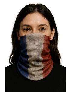 Tour de Cou Moto Nation-Head Drapeau