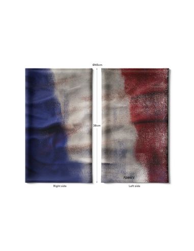 Tour de Cou Moto Nation-Head Drapeau