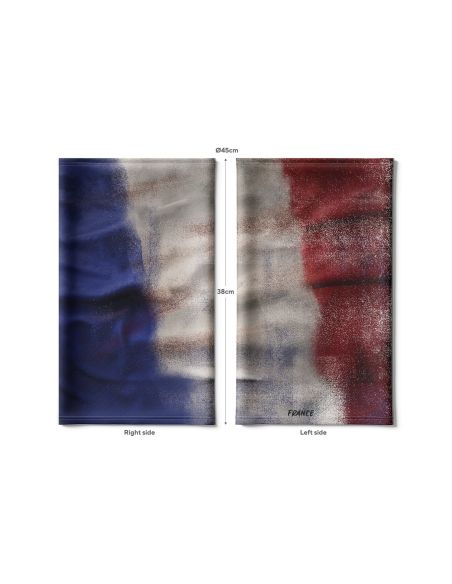 Tour de Cou Moto Nation-Head Drapeau