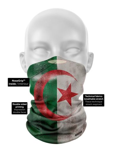 Tour de Cou Moto Nation-Head Drapeau