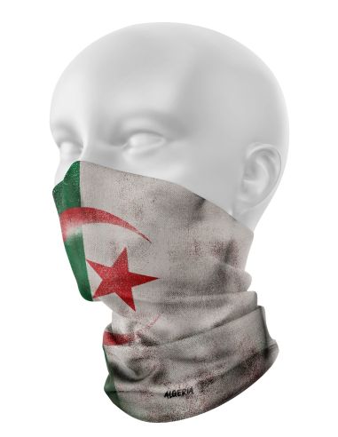 Tour de Cou Moto Nation-Head Drapeau