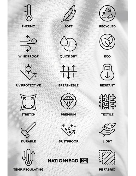 Tour de Cou Moto Nation-Head Drapeau