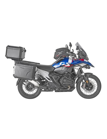 Valise Moto Trekker Outback 48 Litres Noir sans barillet