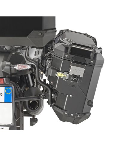 Valise Trekker Outback Evo Smart 33 Litres Noir/Aluminium