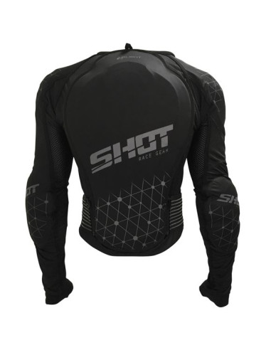 Gilet de Protection Shot Airlight Evo Noir-Gris