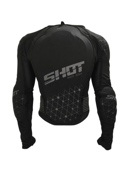 Gilet de Protection Shot Airlight Evo Noir-Gris