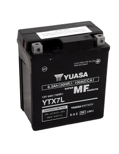 Batterie Ytx7l  SLA AGM - Sans Entretien - PrÃªte Ã  l'emploi.