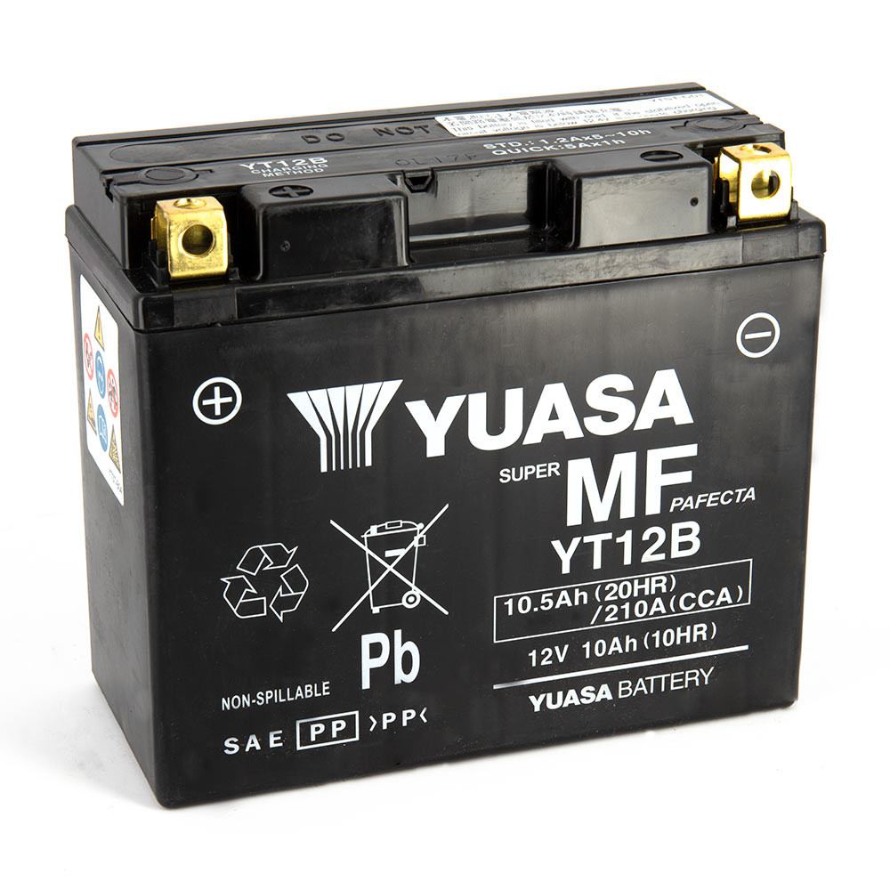 Batterie YT12B SLA AGM - Sans Entretien - Prête à  l'emploi.
