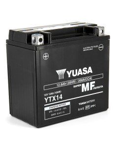 Batterie YTX14 SLA AGM - Sans Entretien - PrÃªte Ã  l'emploi.