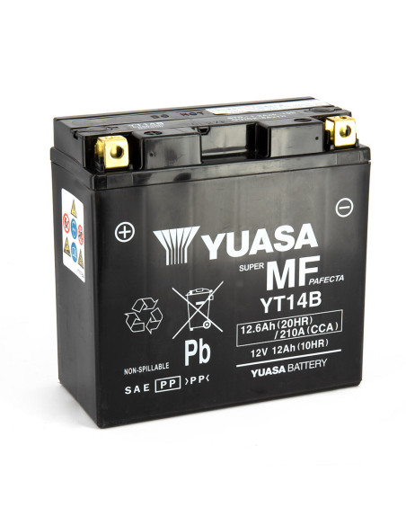 Batterie YT14B SLA AGM - Sans Entretien - PrÃªte Ã  l'emploi.