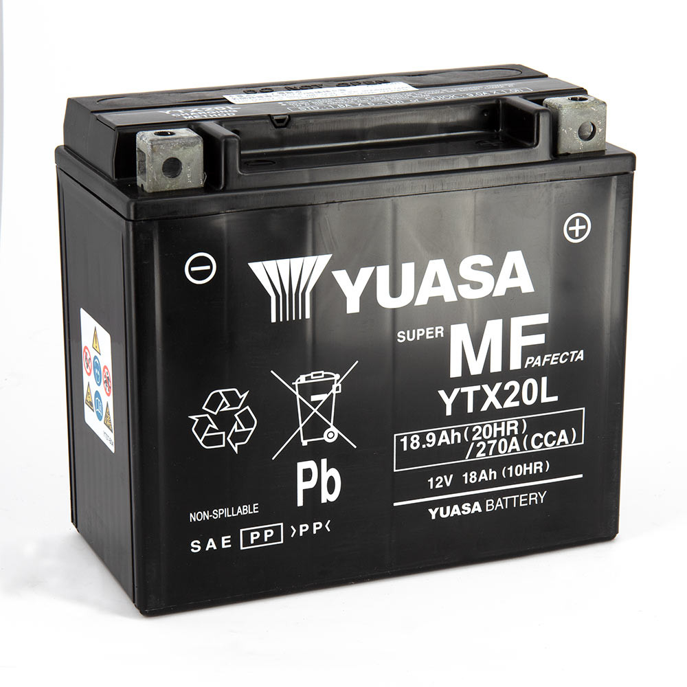 Batterie Ytx20l SLA AGM - Sans Entretien - Prête à  l'emploi.