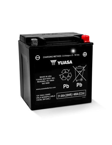 Batterie YIX30L-PW SLA AGM - Sans Entretien - PrÃªte Ã  l'emploi.