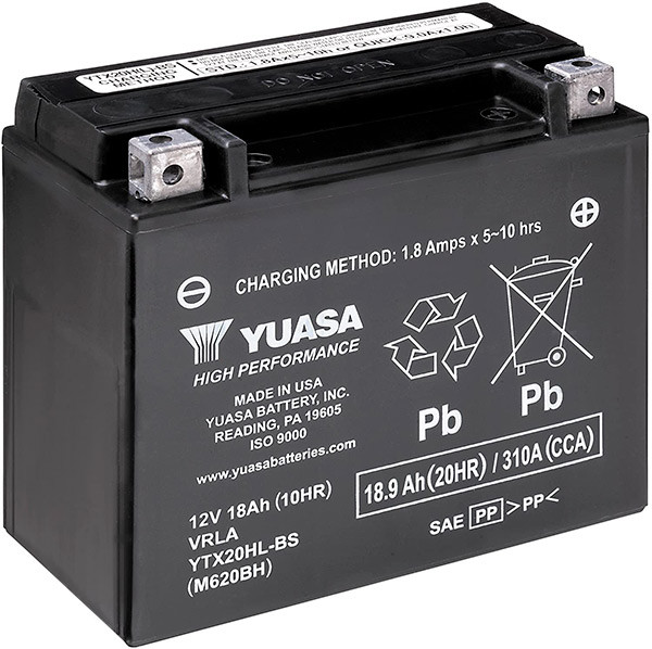 Batterie Ytx20hl SLA AGM - Sans Entretien - Prête à  l'emploi.