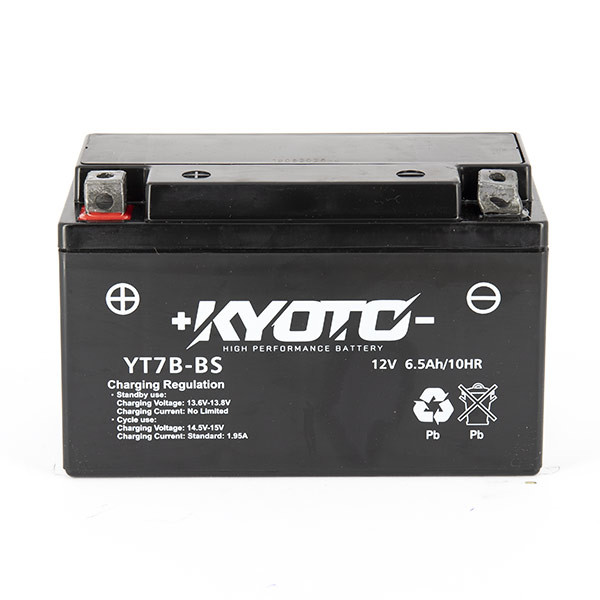 Batterie GT7B-BS SLA-AGM - Sans Entretien - Prête à  l'Emploi - Equivalente YT7B-