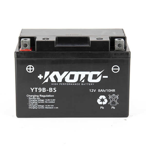 Batterie GT9B-BS SLA-AGM - Sans Entretien - Prête à  l'Emploi - Equivalente YT9B-BS