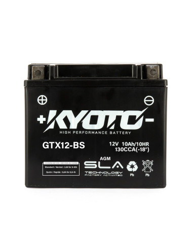 Batterie GTX12-BS SLA-AGM - Sans Entretien - PrÃªte Ã  l'Emploi