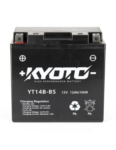 Batterie GT14B-BS SLA-AGM - Sans Entretien - PrÃªte Ã  l'Emploi - Equivalente YT14B-BS