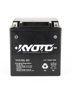 Batterie GIX30L-BS SLA-AGM - Sans Entretien - PrÃªte Ã  l'Emploi