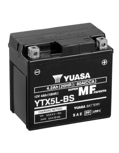 Batterie YTX5l SLA AGM - Sans Entretien - Prete à  l'emploi.