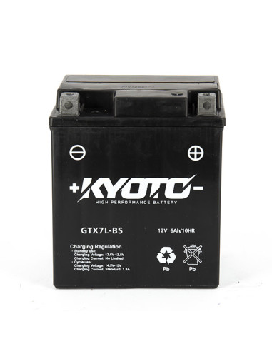 Batterie Gtx7l-bs SLA AGM - Sans Entretien - Prête à  l'Emploi - Equivalente YTX7