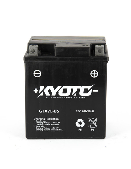 Batterie Gtx7l-bs SLA AGM - Sans Entretien - Prête à  l'Emploi - Equivalente YTX7