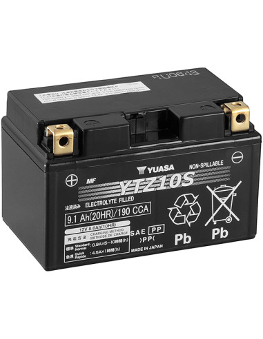 Batterie YTZ10-S SLA-AGM - Sans Entretien - Prête à  l'Emploi