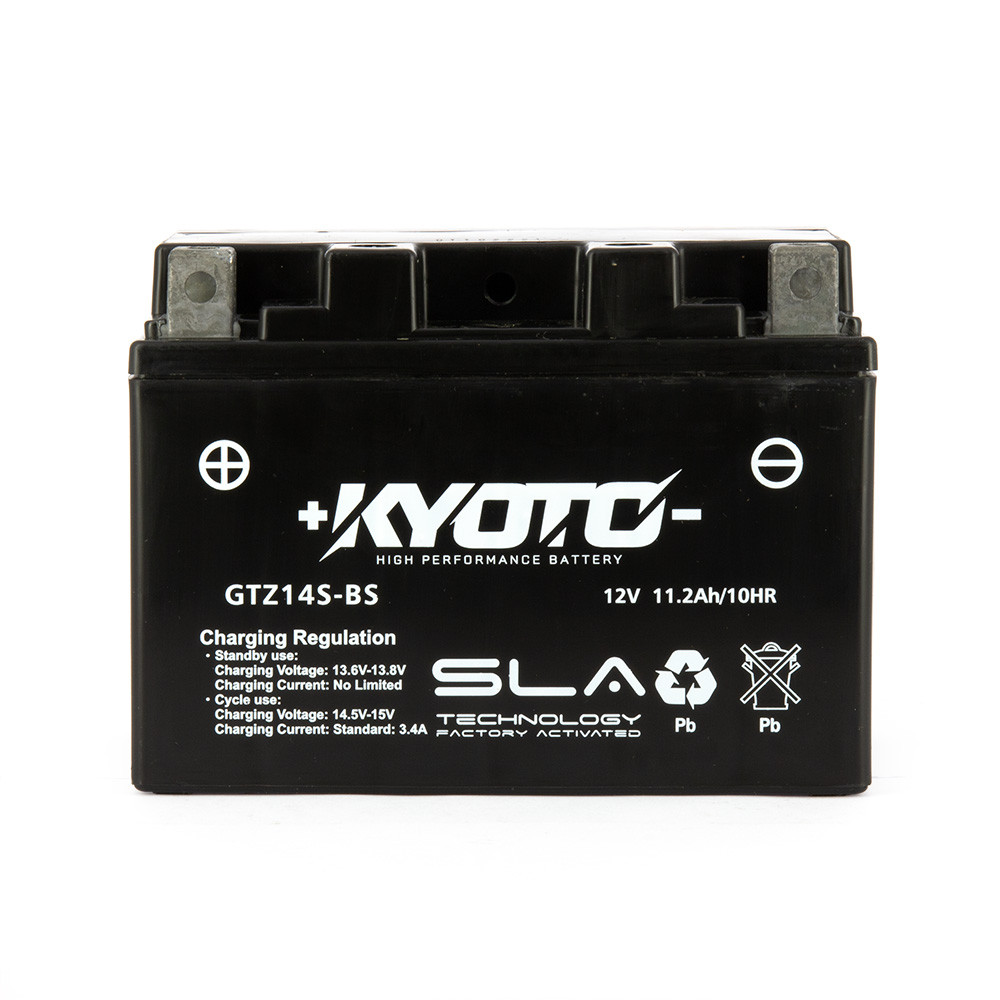 Batterie Gtz14s-bs SLA-AGM - Sans Entretien - Prête à  l'Emploi - Equivalente YTZ14S-BS