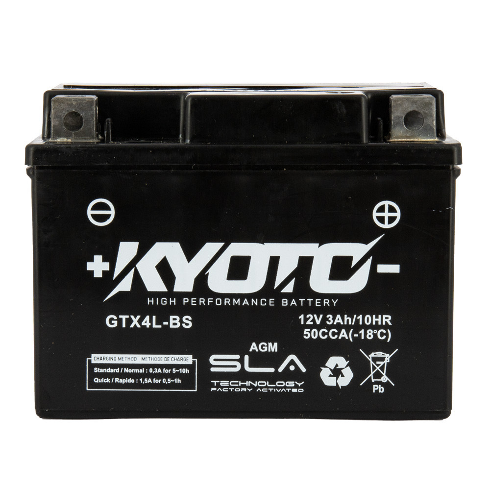 Batterie Gtx4L-bs SLA AGM - Sans Entretien - Prête à  l'Emploi