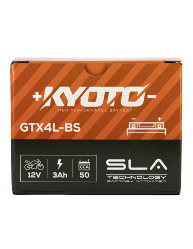 Batterie Gtx4L-bs SLA AGM - Sans Entretien - Prête à  l'Emploi