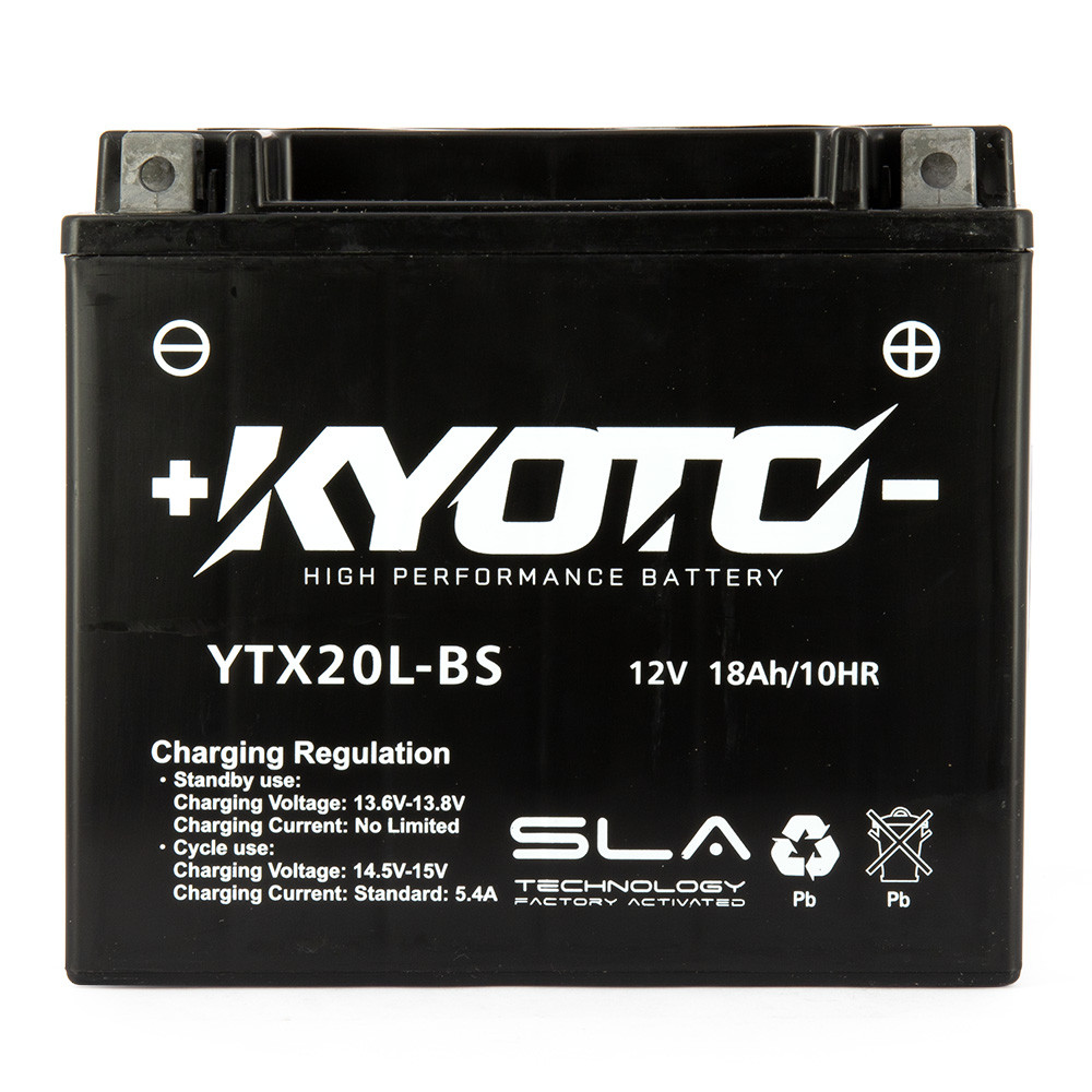 Batterie GTX20L-BS SLA-AGM - Sans Entretien - Prête à  l'Emploi