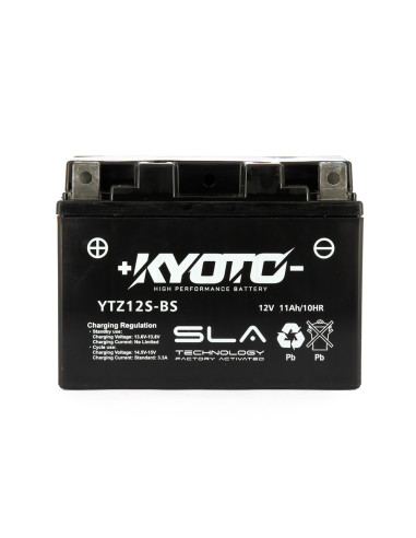 Batterie GTZ12S-BS SLA-AGM - Sans Entretien - Prête à  l'Emploi - Equivalente YTZ