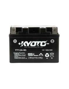 Batterie GT12A-BS SLA-AGM - Sans Entretien - Prête à  l'Emploi