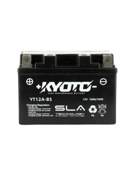 Batterie GT12A-BS SLA-AGM - Sans Entretien - Prête à  l'Emploi