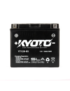 Batterie GT12B-BS SLA-AGM - Sans Entretien - Prête à l'Emploi - Equivelente YT12B-BS