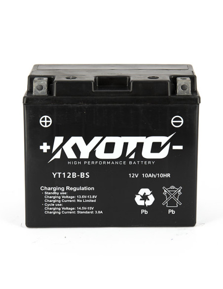 Batterie GT12B-BS SLA-AGM - Sans Entretien - Prête à l'Emploi - Equivelente YT12B-BS